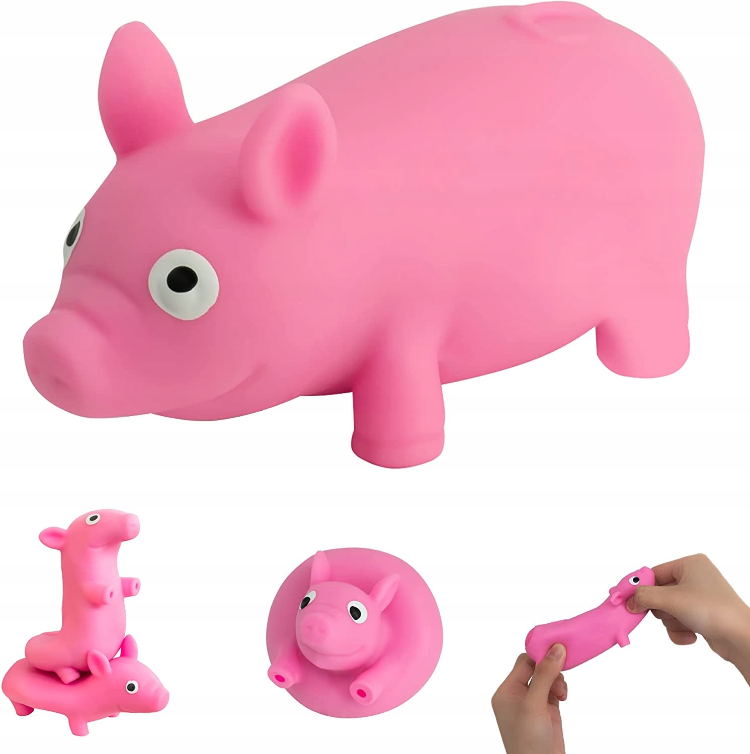 Squishy ošípané stresové šupinaté prasiatko squueze hračky