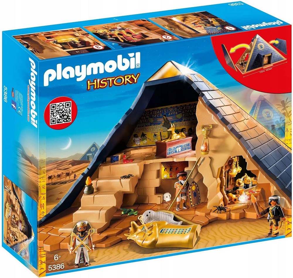 Playmobil History 5386 Veľký pyramídový faraón