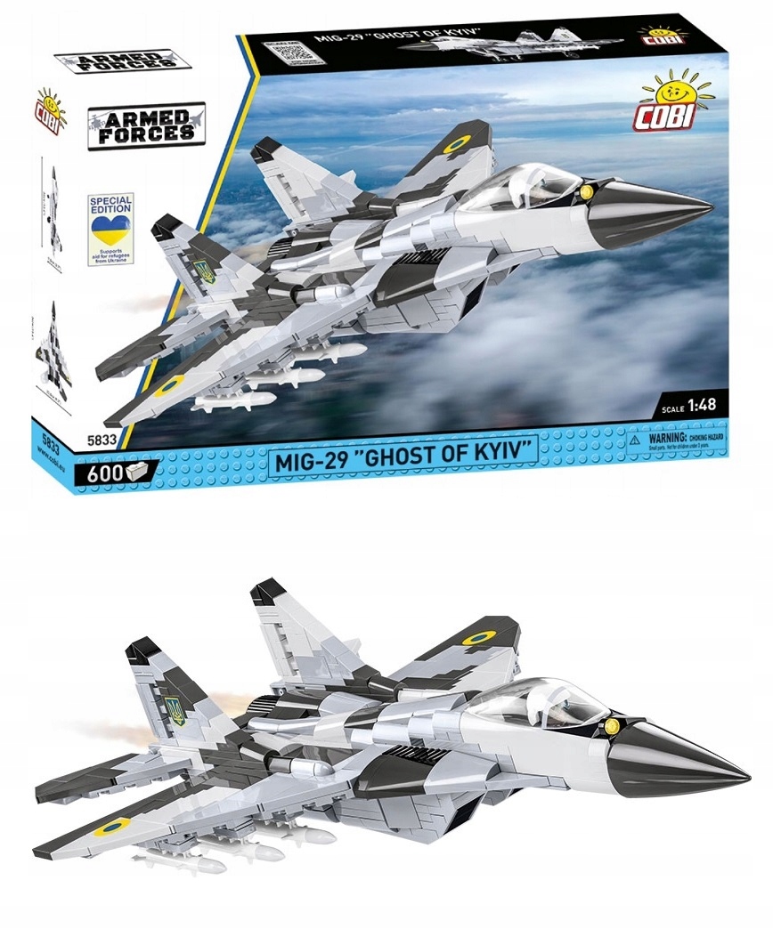 COBI 5833 MIG-29 KIEV Spirit Special Edition