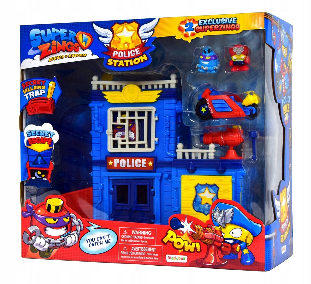 Super Zings Policajná súprava + 2 figúrky
