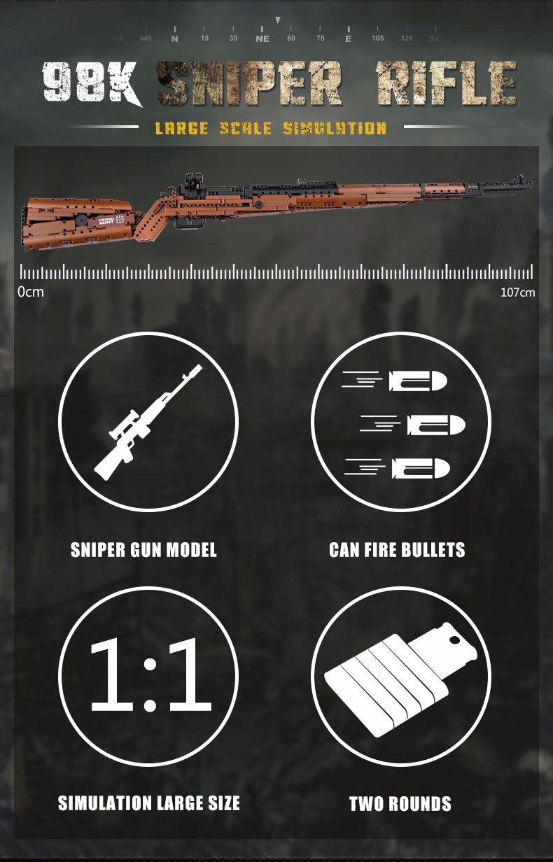 Snižovacia puška mauser 98k sniper