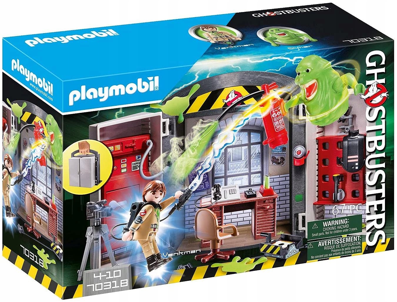PlayMobil Ghostbusters 70318 Slayers Play Box