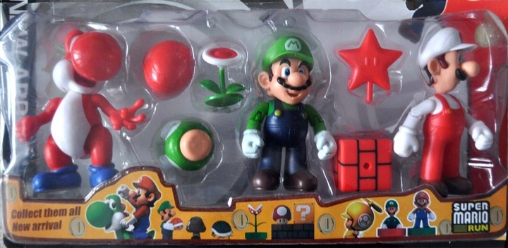 Super Mario Figurins Game Luigi veľká súprava s PL