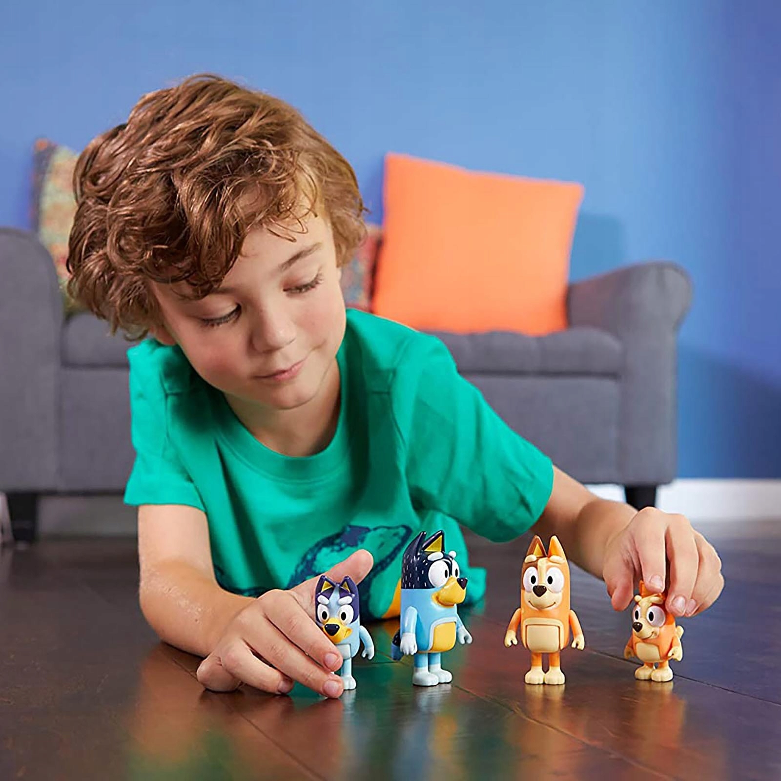Originálne figúrky z Bluey Fairy Tale s darčekom pre rodinu 8 PCS