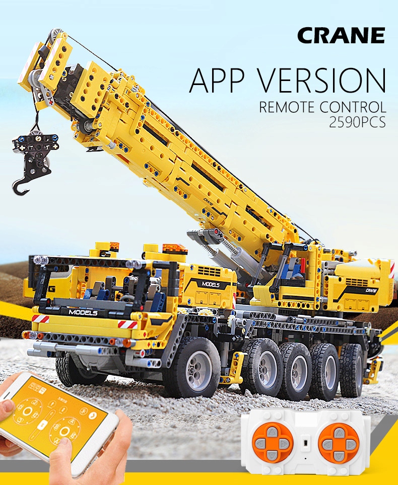 Technológia 13107 APP RC Mechanical Crane MK II