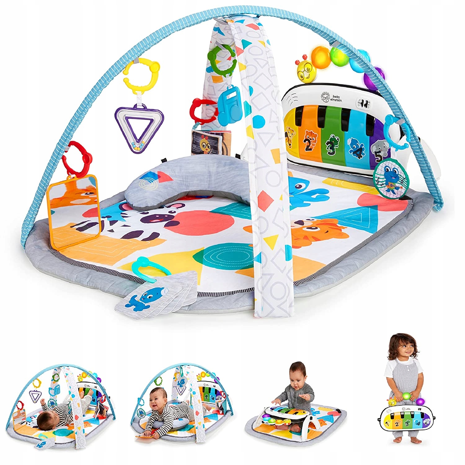 Baby Einstein Educational Mat 4in1 klavírna hudba