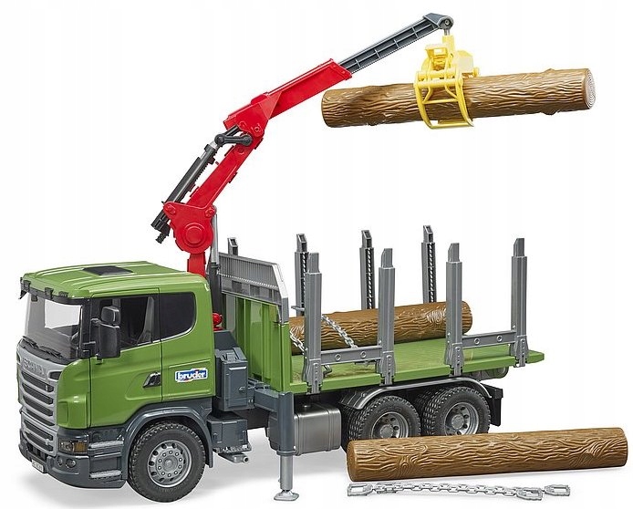 Bruder 03524 SCANIA LKW na prepravu dreva