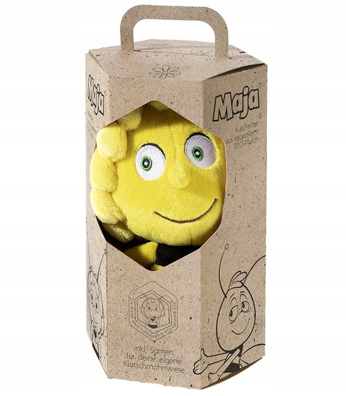 Včela môže mať ekologického maskota v darčekovom prípade 25 cm