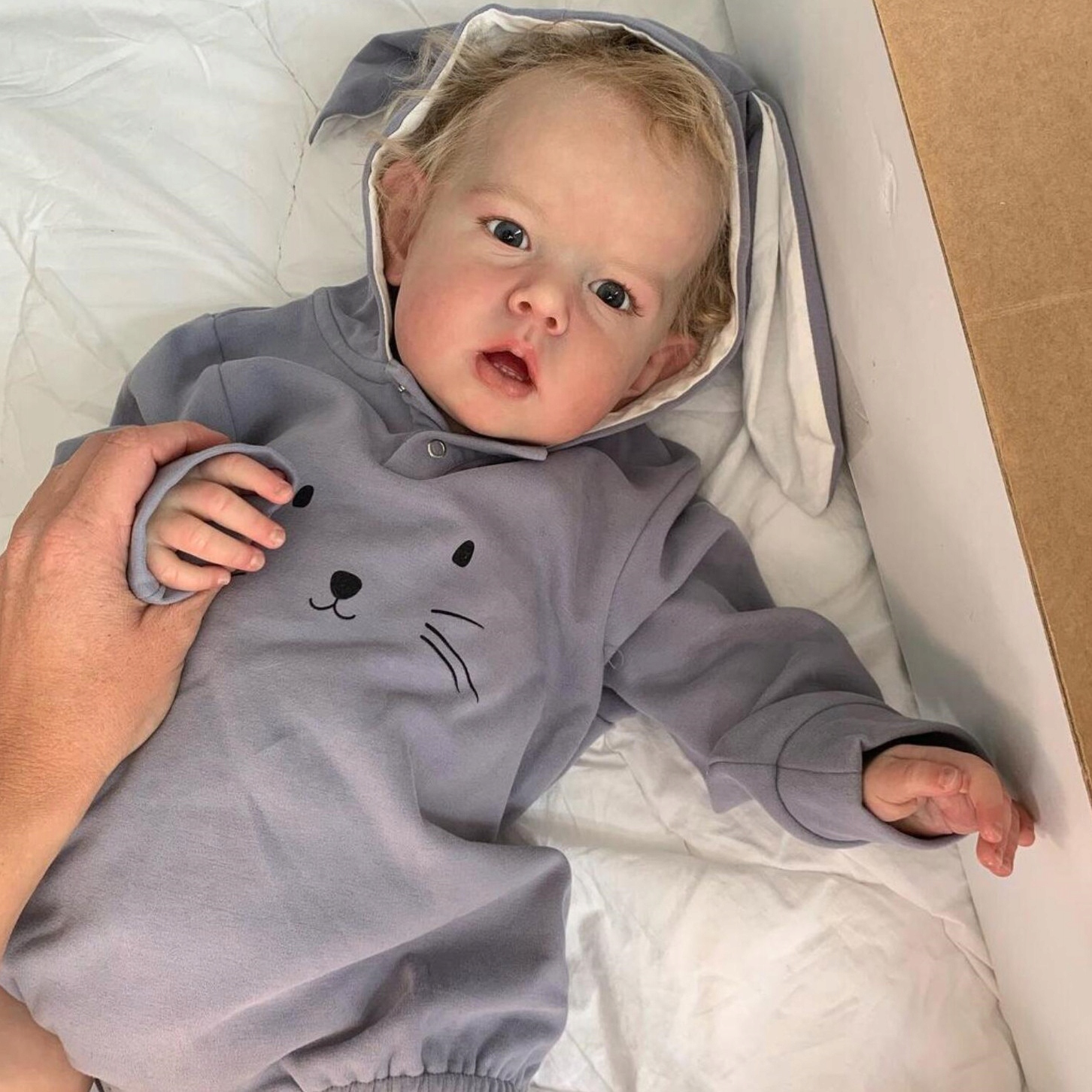 75 cm simulované Reborn Child Liam Boy