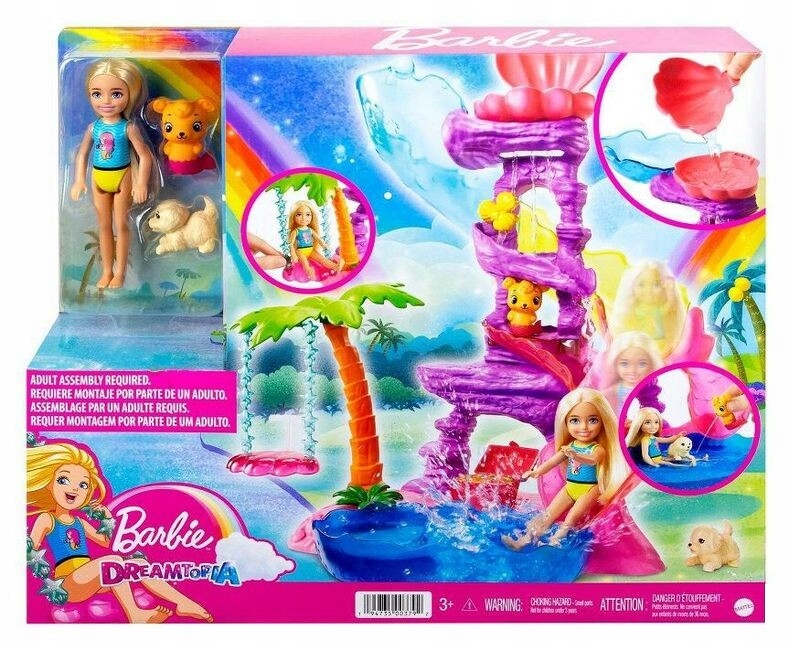 Tobogán BARBIE CHELSEA WATER LAGUNA