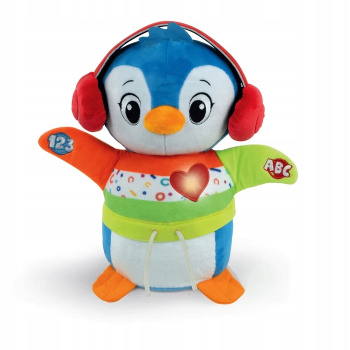 PINGU Dancing Edu Edukačná plyšová hračka CLEMENTONI