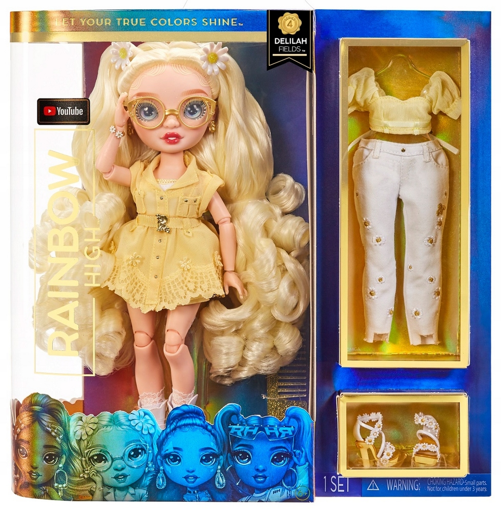 Rainbow High Doll Delilah Fields 578307 Series 4