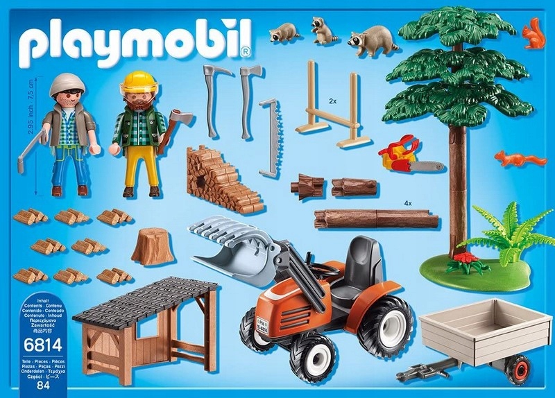 Playmobil Country Lumberjack s traktorom 6814