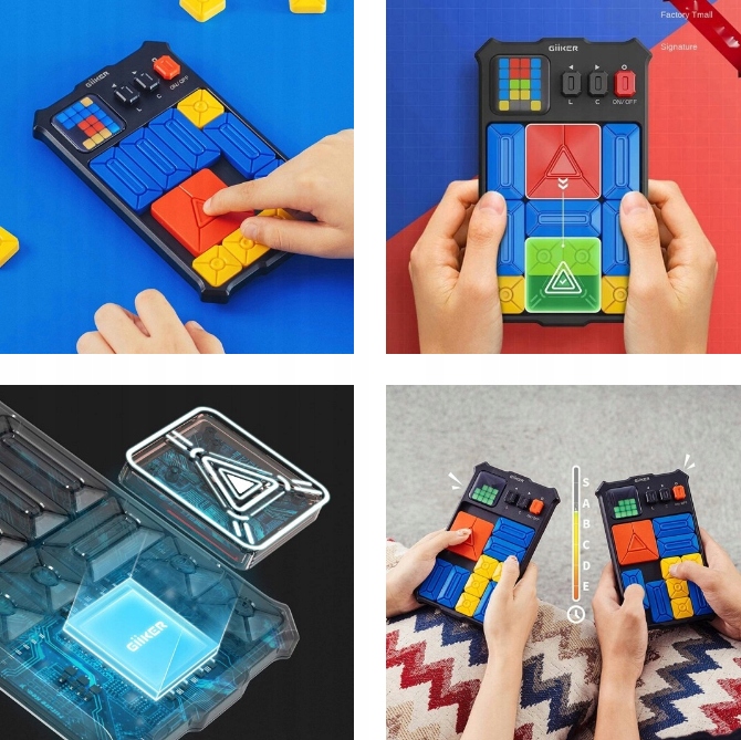 Giiker Kloty Puzzle Myšlienky tréningová hračka