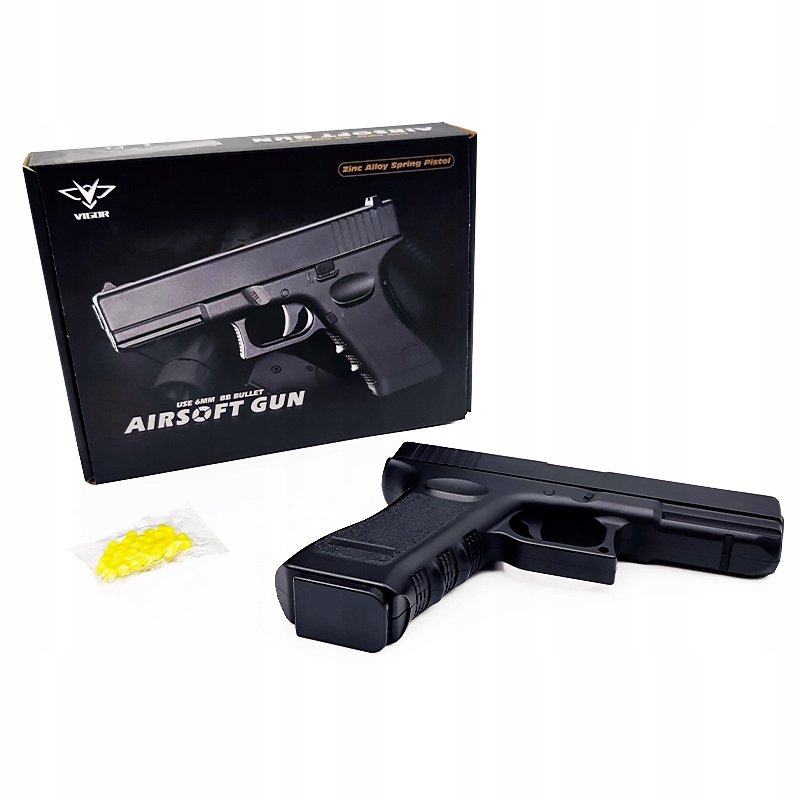 Replika kovovej guličky 1: 1 Glock-17