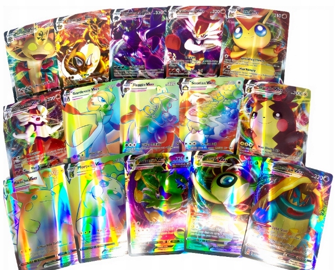 100 V-MAX KARTA POKEMON SET + ALBUM 240 DARČEK