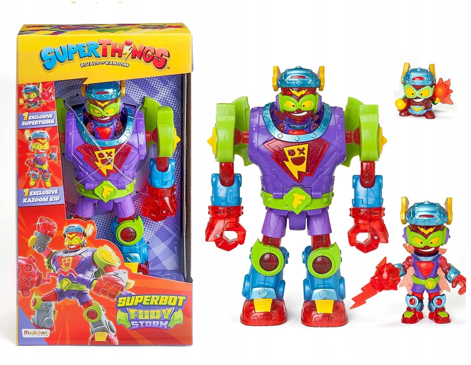 Super Zings veci superbot zúrivosť búrka Kid Fury Fury