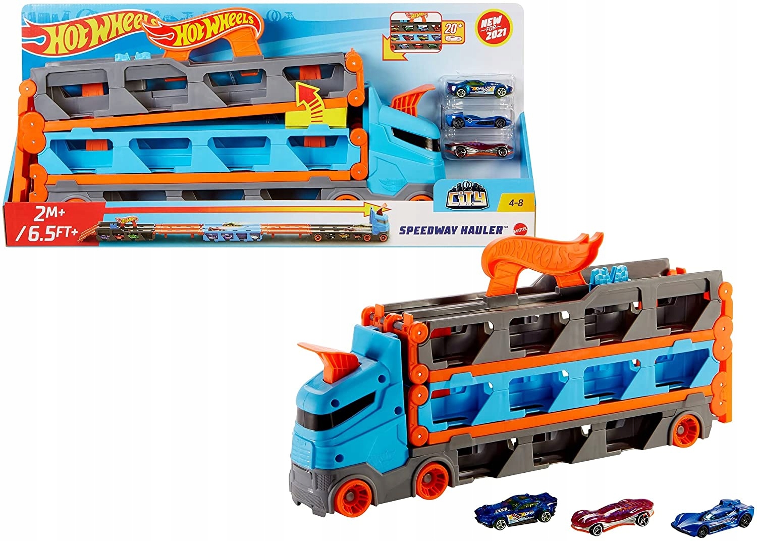 Hot Wheels City Speedway Hraveler Gvg37 Truck