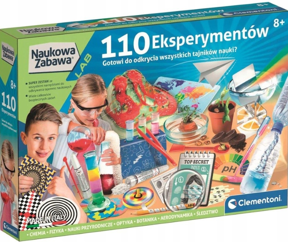 Vedecká hra 110 experimentov laboratórnych skúseností