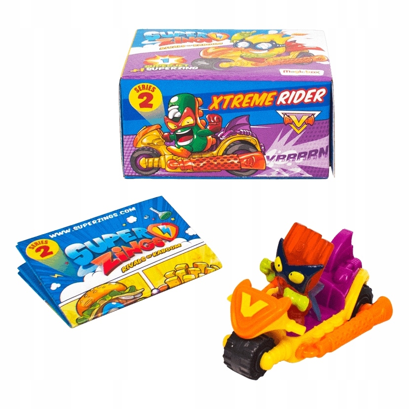 Super Zings Series 2 - Superjet 4 vozidlá a figúrky