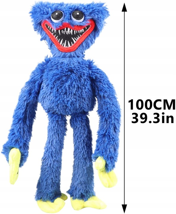 100 cm Huggy Wuggy Plyšová plyšová hračka