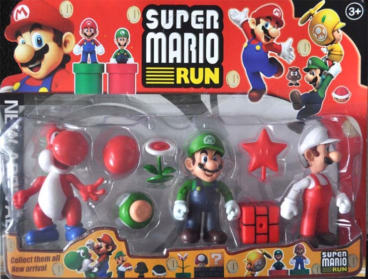 Super Mario Figurins Game Luigi veľká súprava s PL