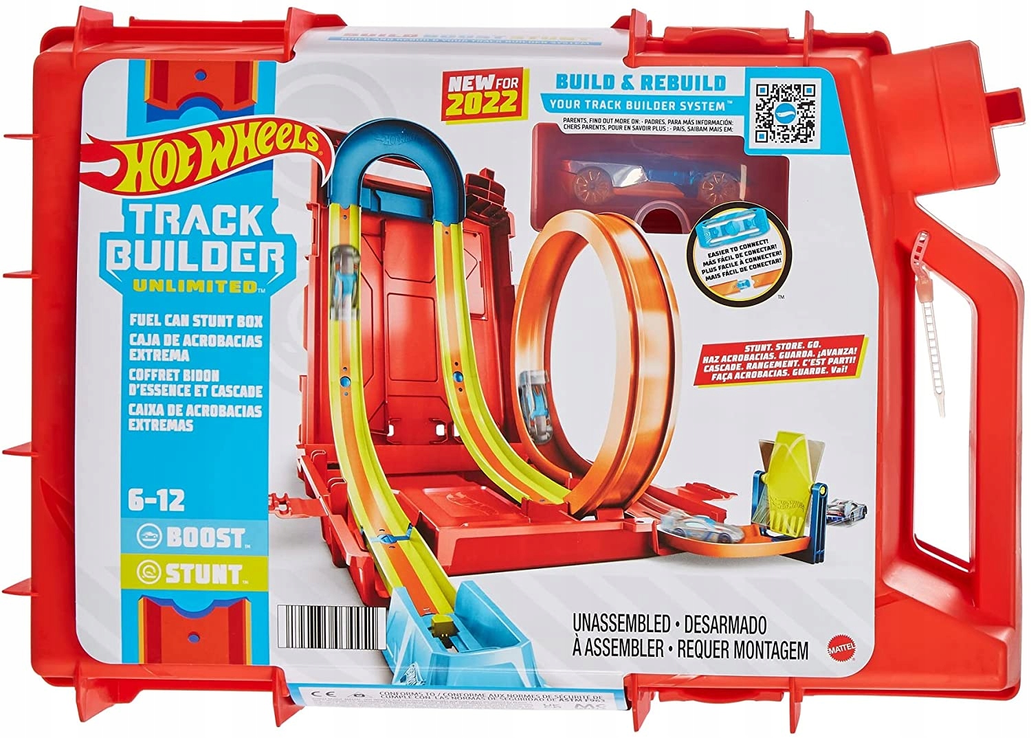 Hot Wheels Canister Sada akrobacie+auto
