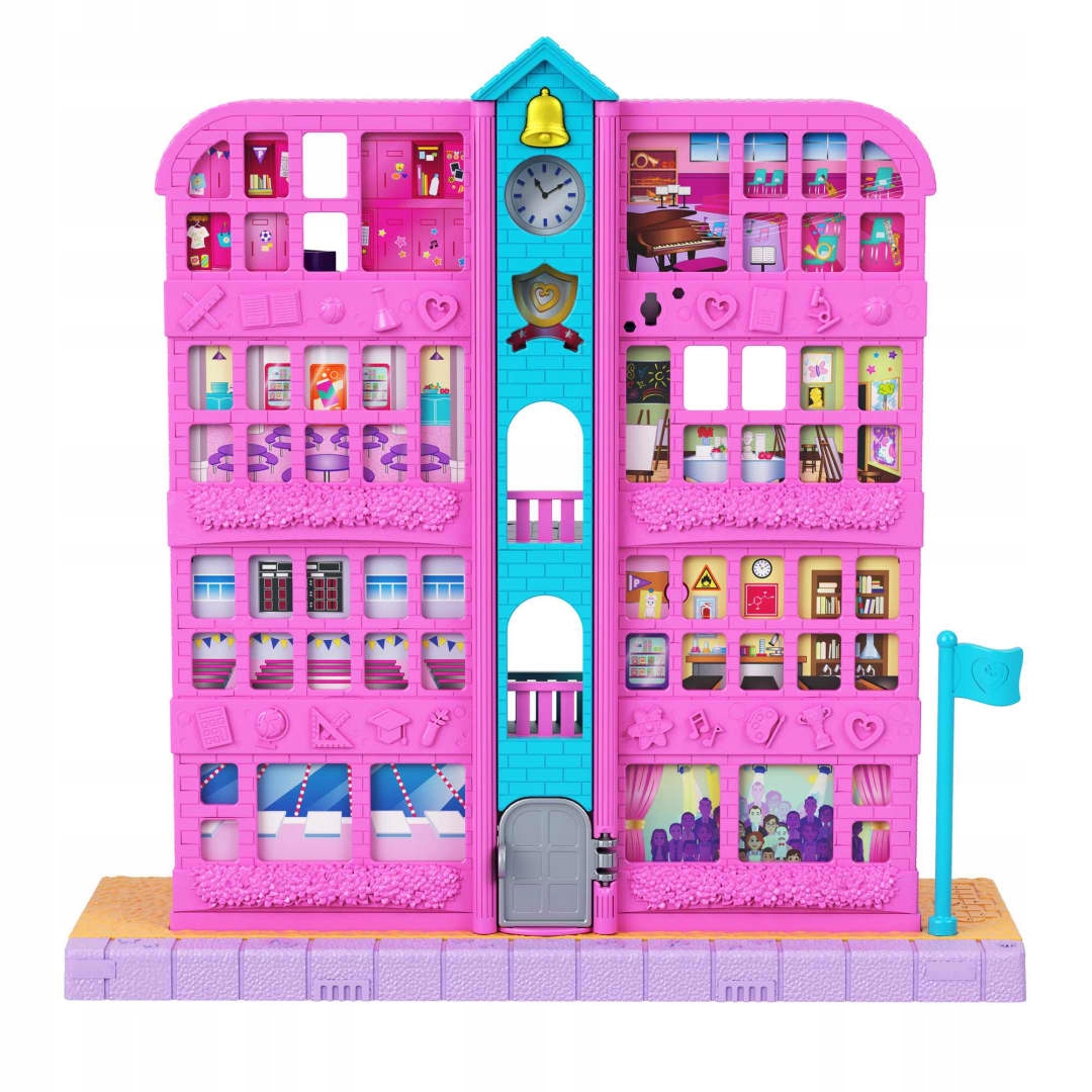 Polly Pocket Set School Pollyville Gvy51