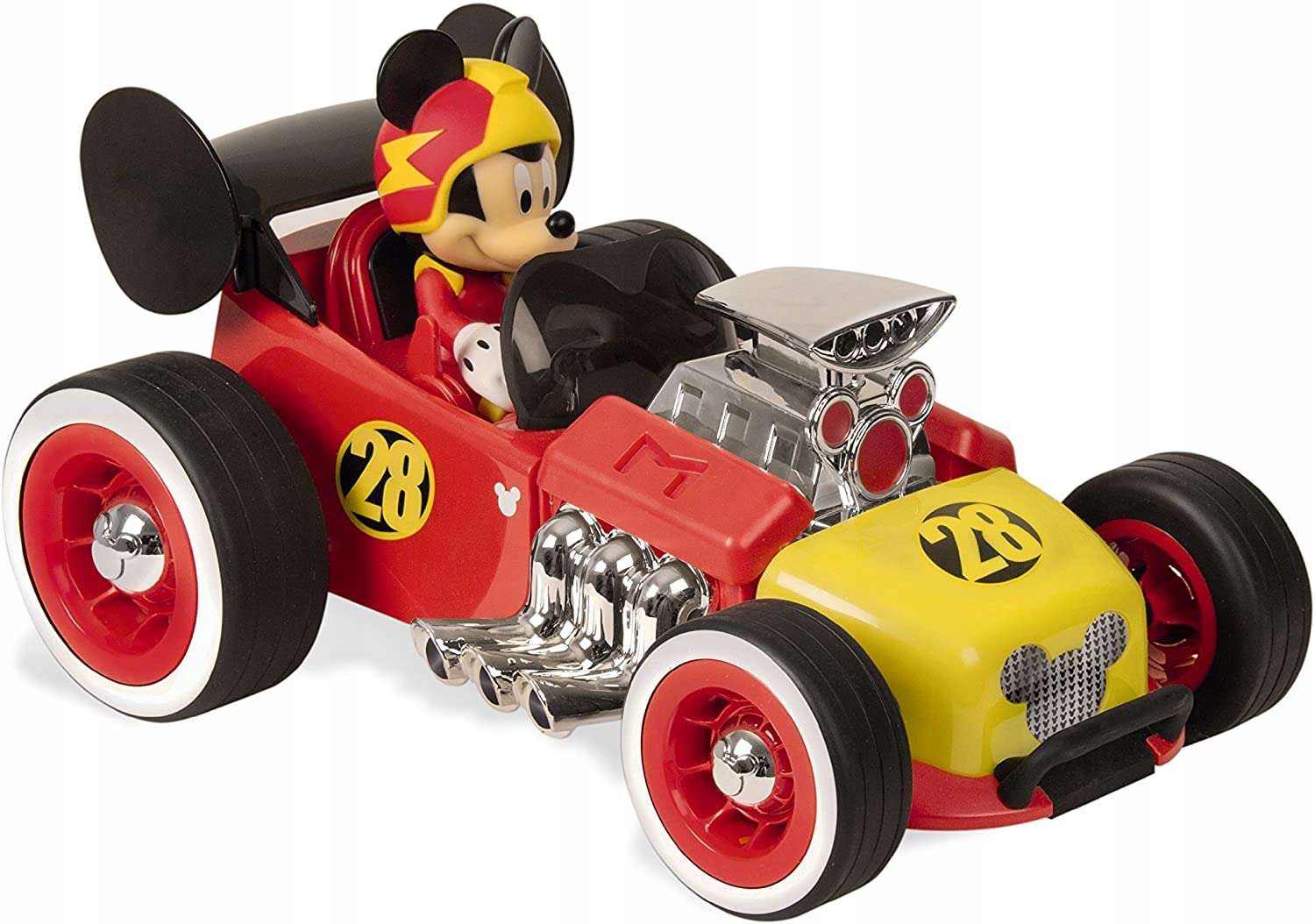 Na diaľku ovládané auto Mickey Hot Rod RC