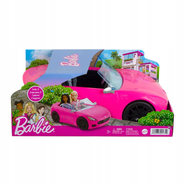 Barbie Convertible Pink Auto pre bábiky HBT92