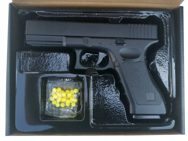 Guľová pištoľ Glock 17 Replika 1: 1 kovový ASG