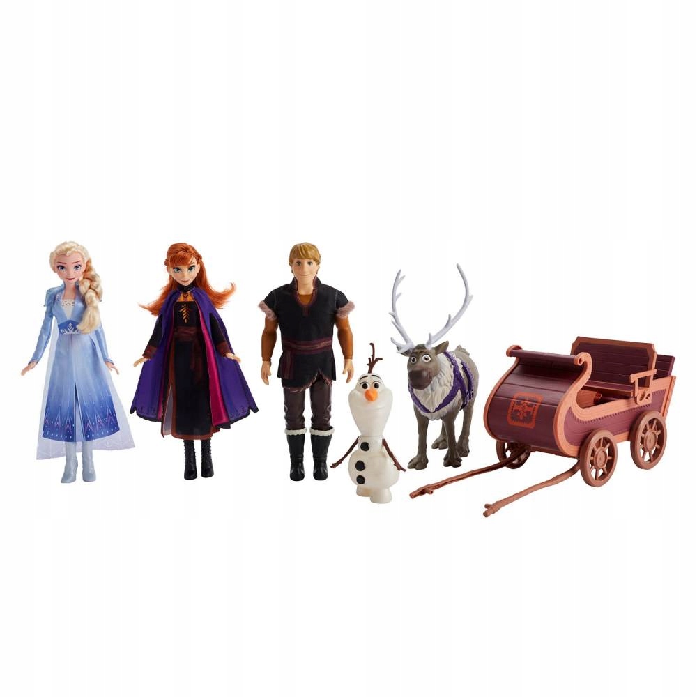 Krajina ľadu 2 Elsa Doll Anna Kristoff Olaf a Sven