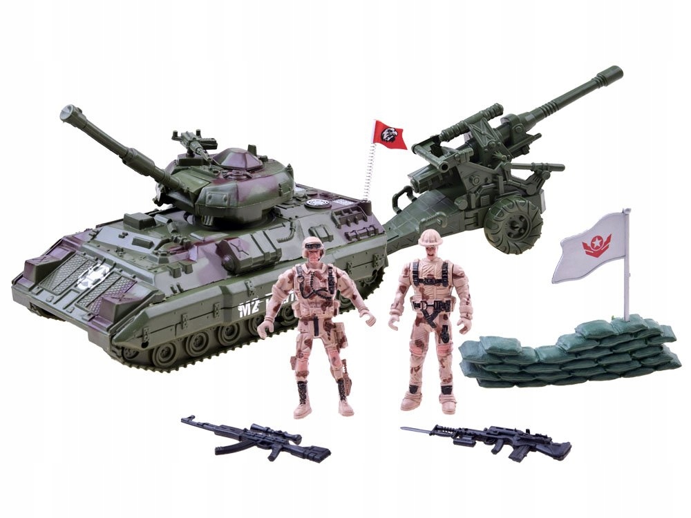 Vojenskí súpravy vojaci Armata Tank ZA2518