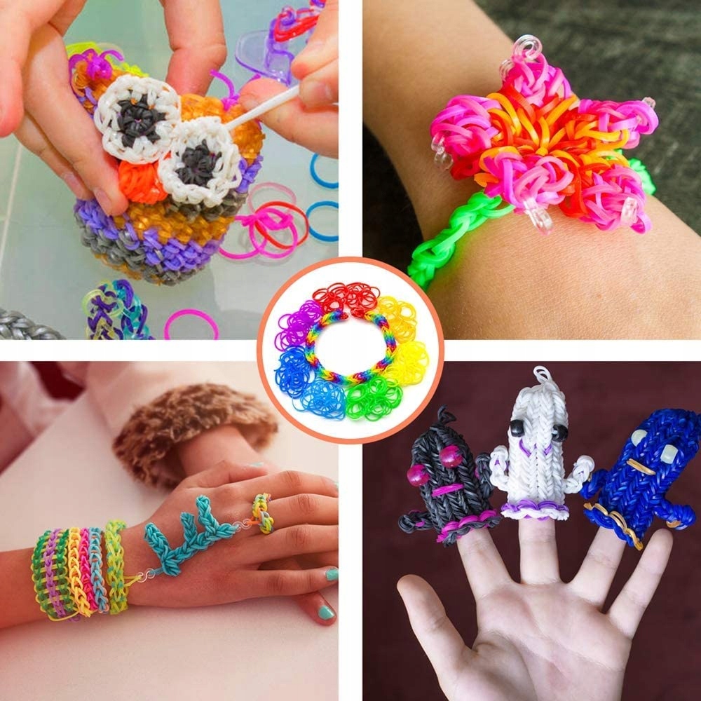 Gumičky na výrobu náramkov XXL Loom A trunk