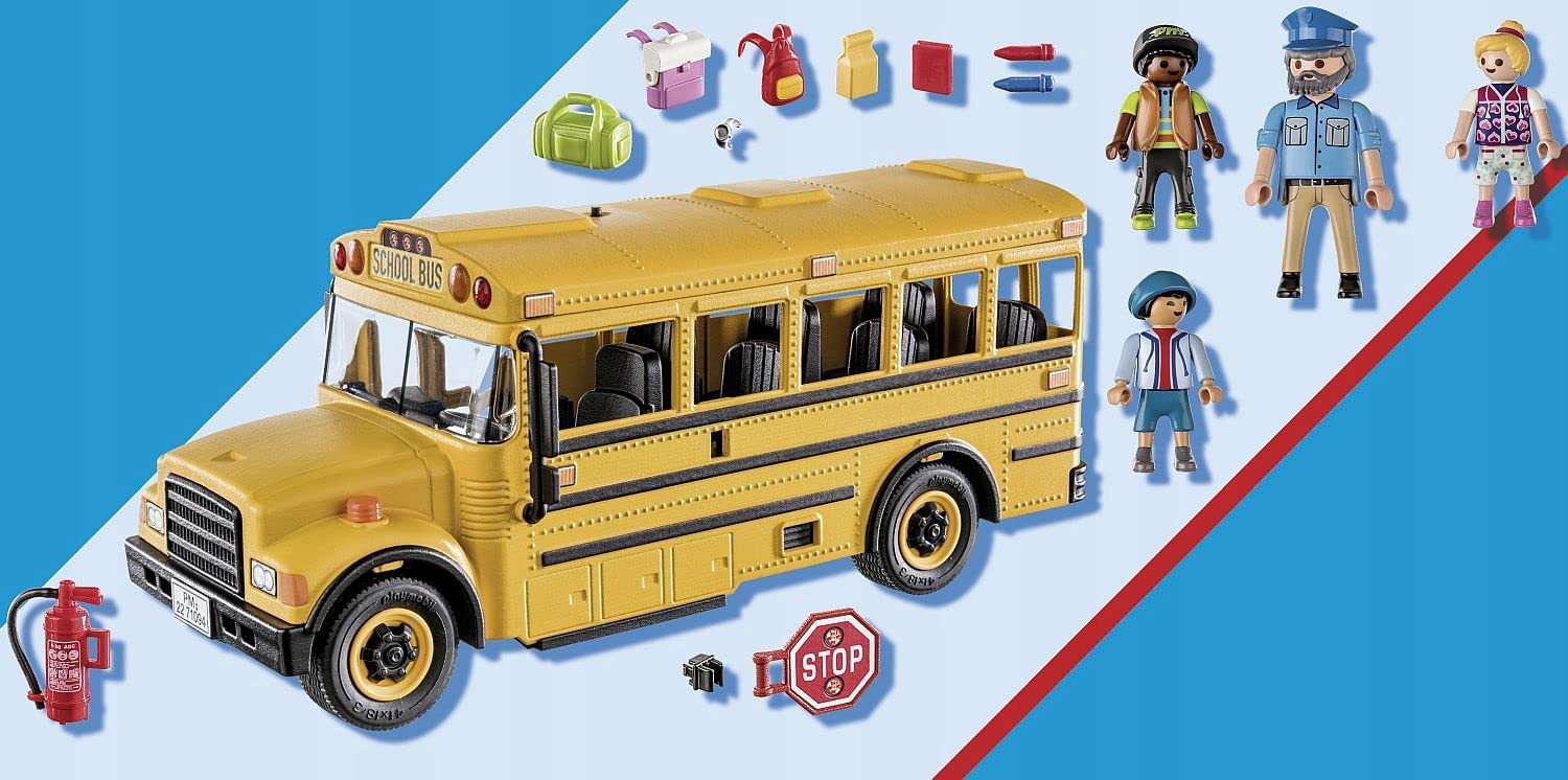 Playmobil 71094 Školský autobus USA Školský autobus