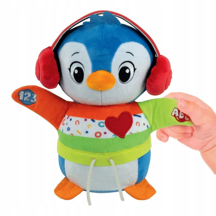 PINGU Dancing Edu Edukačná plyšová hračka CLEMENTONI