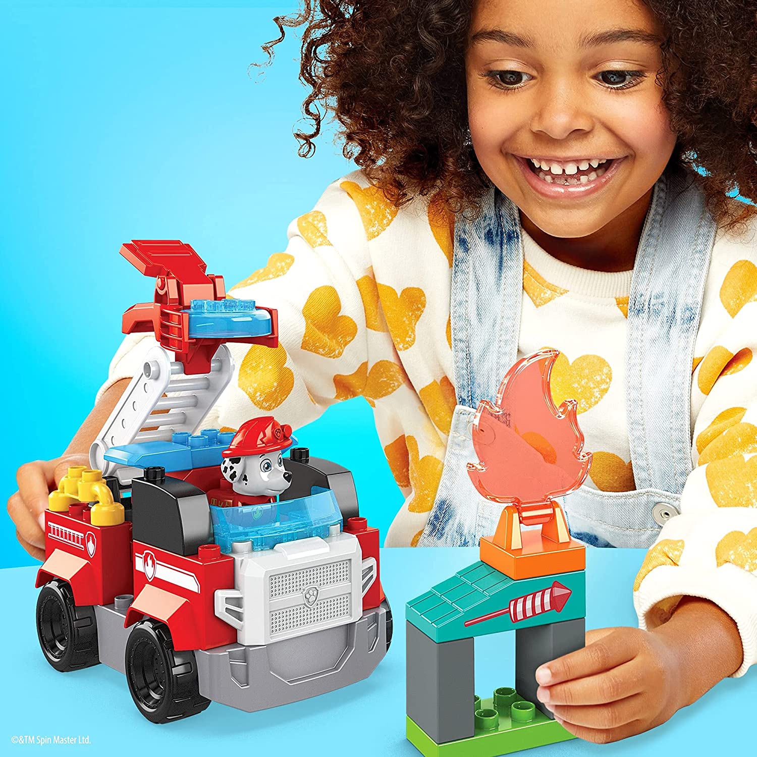 Mega Bloks psi hasičský hasičský kamión Marshall