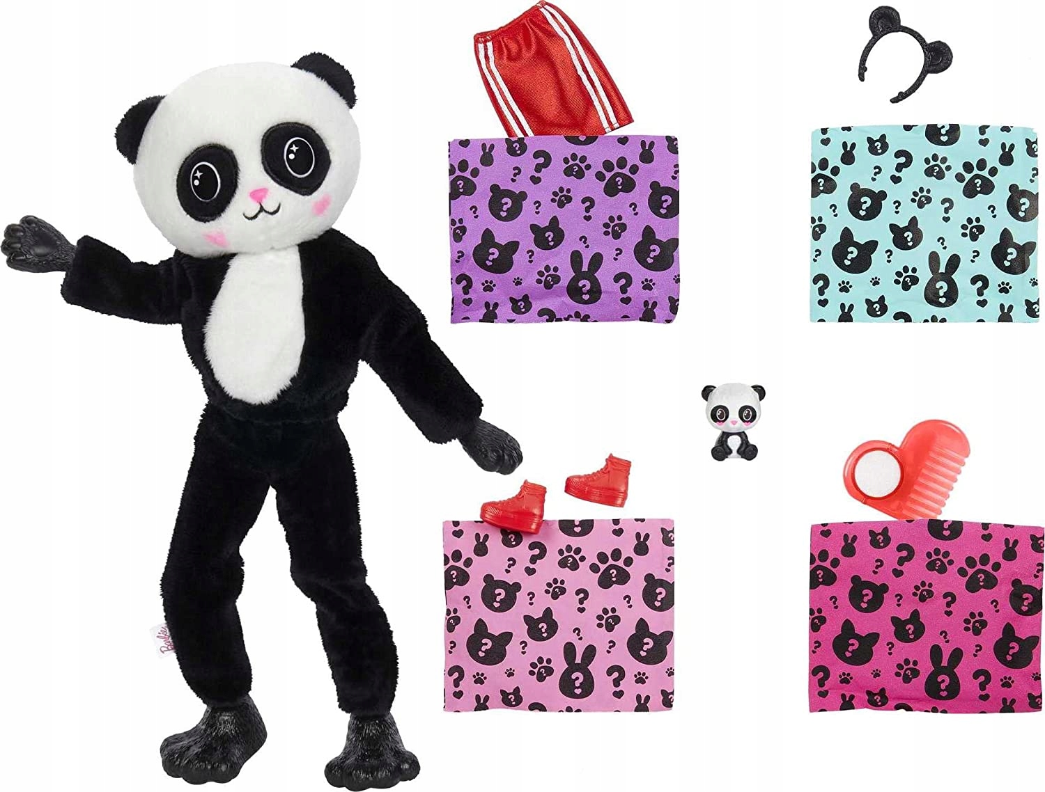Barbie Cutie odhaľuje Lalku v prestrojení Panda