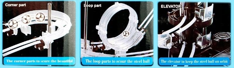 SpaceRail Track For Balls - Level 9 (70 metrov) Kulk