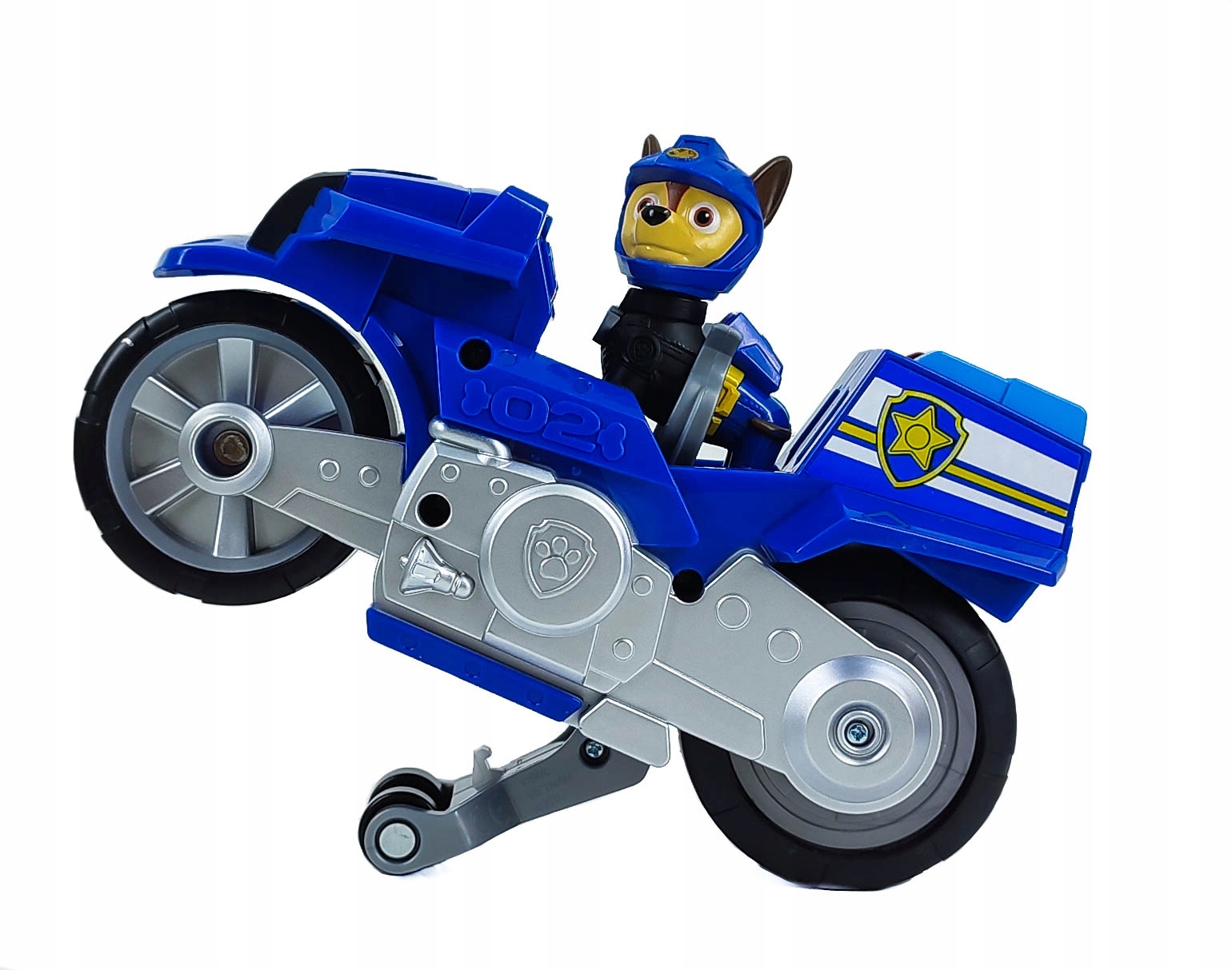 Pes hliadky Chase figurína a motocyklové moto mláďatá
