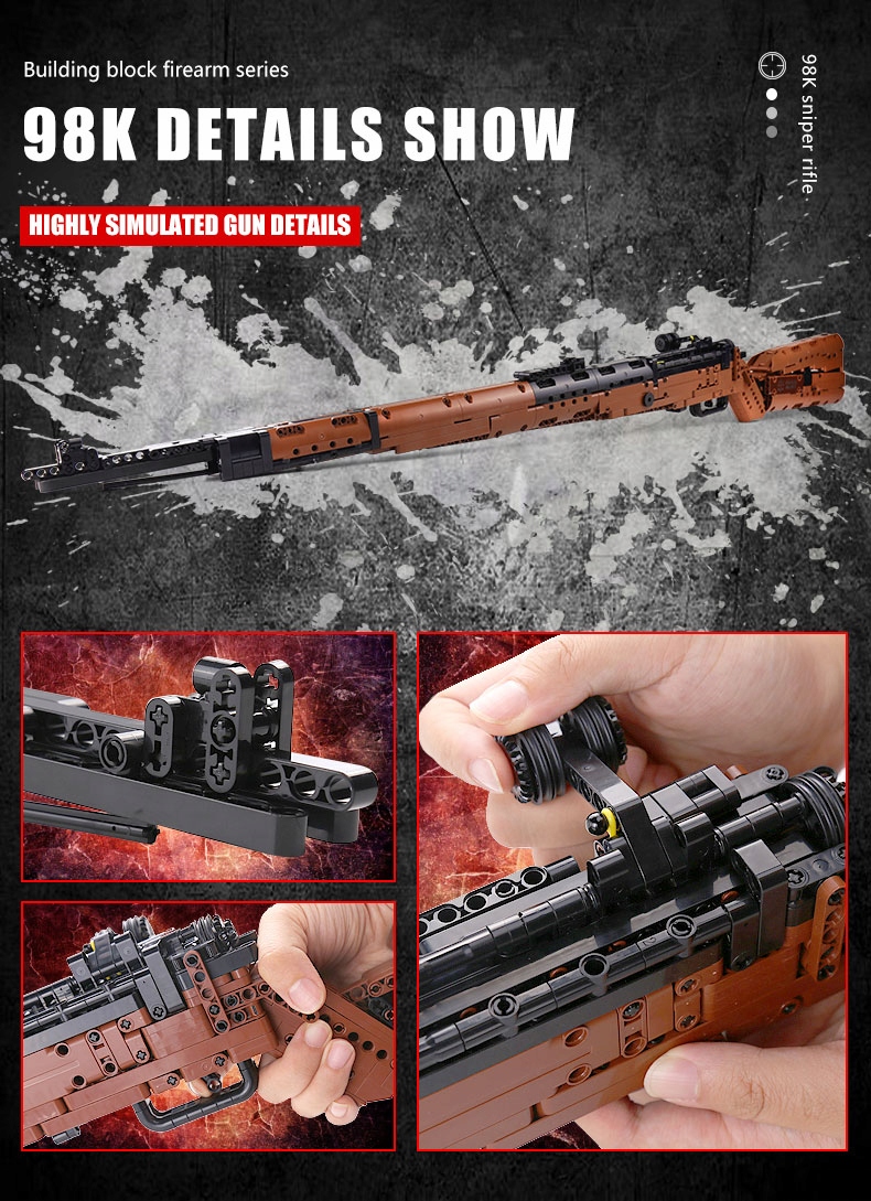 Snižovacia puška mauser 98k sniper