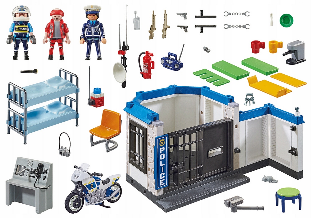Playmobil 70568 policajný útek z väzenia