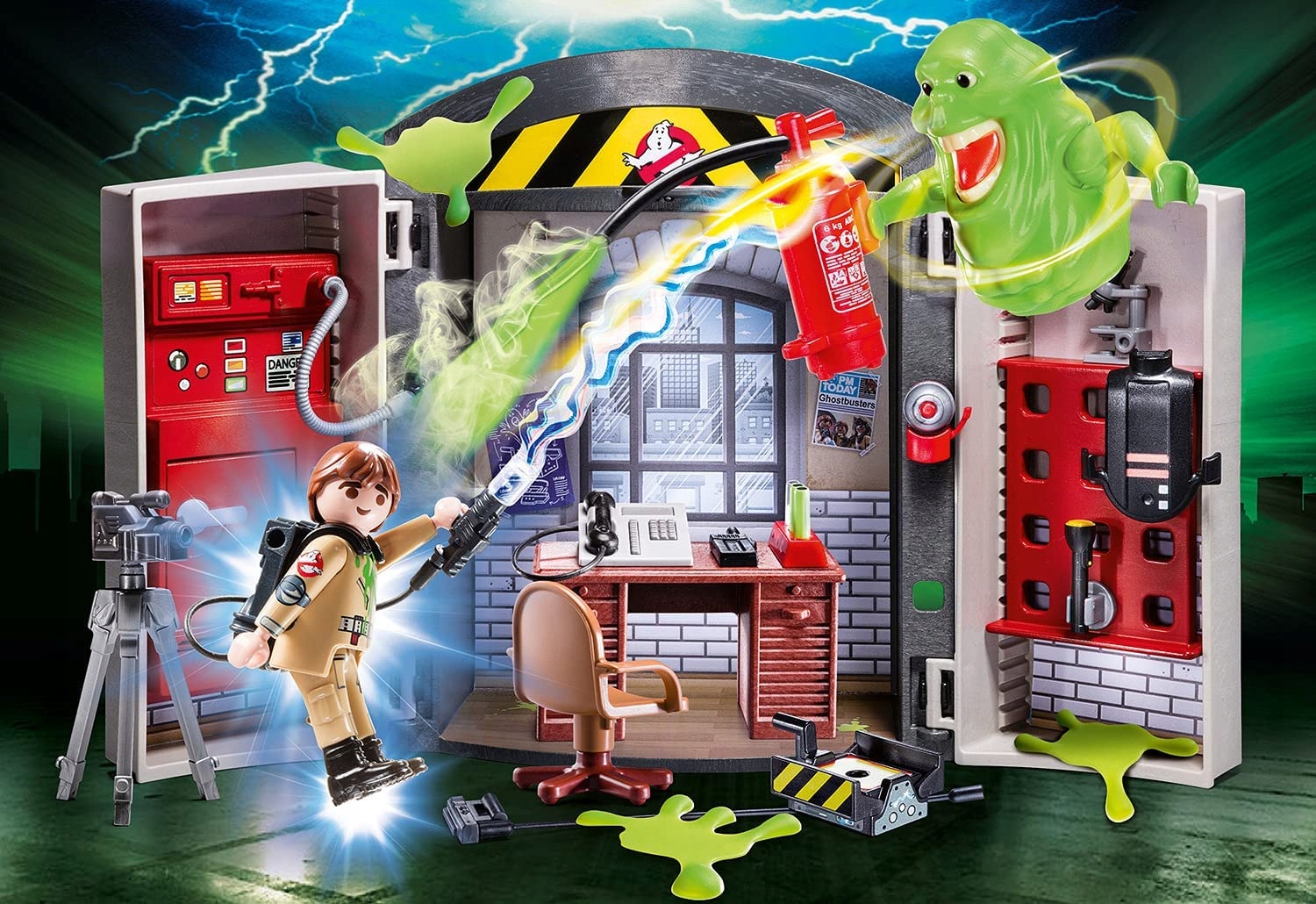 PlayMobil Ghostbusters 70318 Slayers Play Box