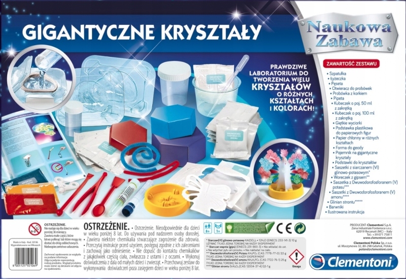 Šľachtenie obrovských kryštálových vzdelávacích súprav