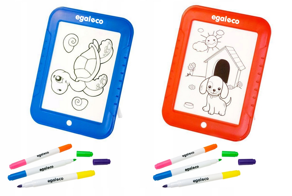 Grafický tablet pre kreslenie LED dosky 50 kariet
