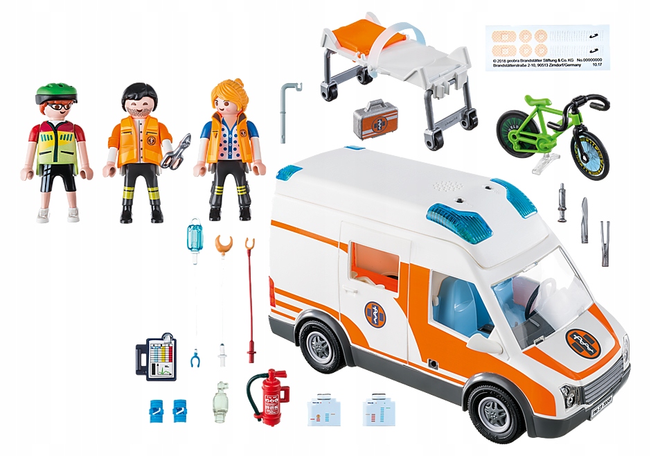 PlayMobil 70049 Ambulancia so svetlom a zvukom