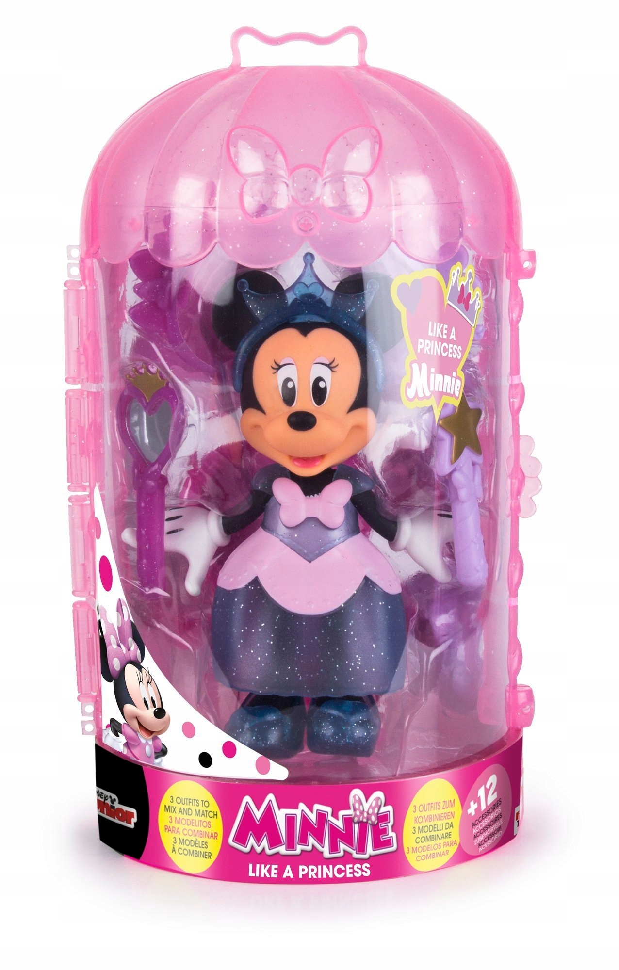 Disney Wardrobe Minnie Doll + Telefón