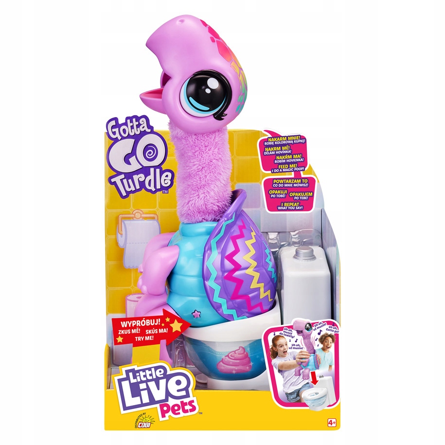 Cobi Little Live Pets Musia Interaktívna korytnačka