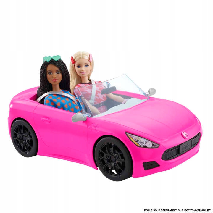 Barbie Convertible Pink Auto pre bábiky HBT92