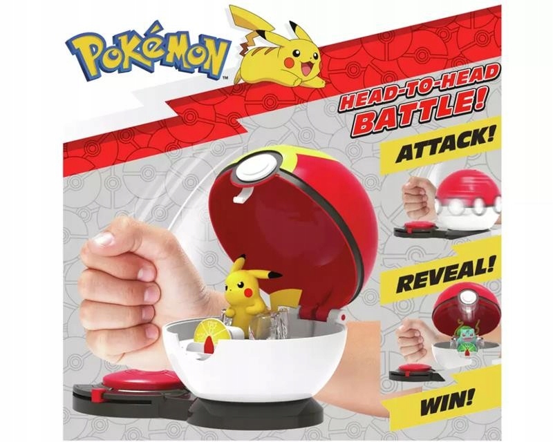 Pokemon hrá prekvapivý útok Pikachu vs Bulbasaur